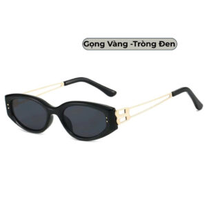 Kính râm mắt mèo gọng kim loại Titanium